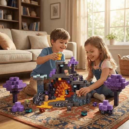 PixiBlocks™ - Black Lava